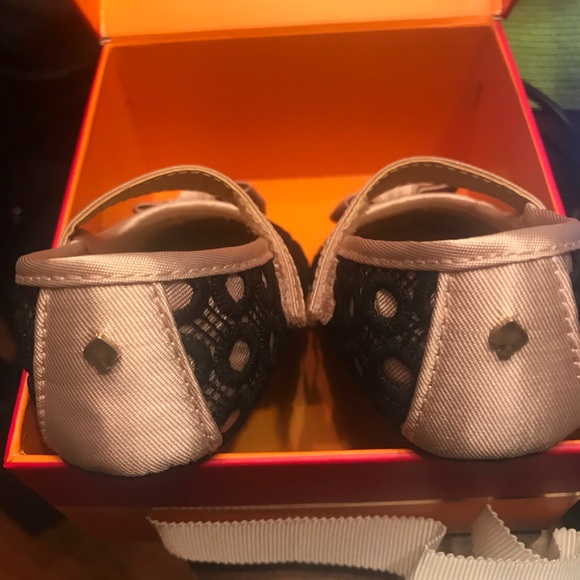 NIB Kate Spade Baby Lace Mary Jane Shoes - Picture 5 of 5